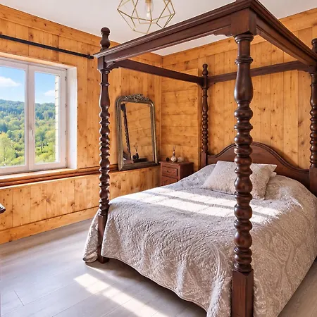 Vue Exceptionnelle - Cheminee - 8 Pers - Sancy Ferienhaus Chastreix